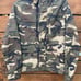 Zara Mens M Camouflage Man Denim Collection Jean Jacket