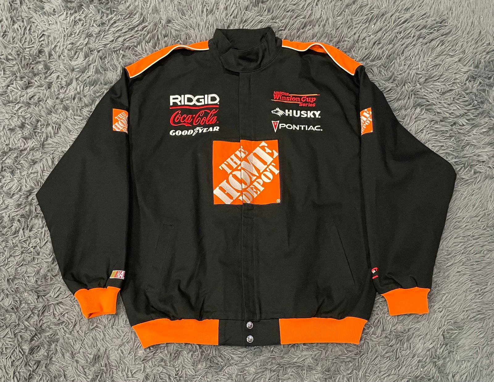 Chase Authentics Home Depot Winston Cup NASCAR Jacket