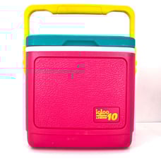 Igloo Legend 10 Cooler Ice Chest Retro Teal Pink and Yellow Vintage Watermelon