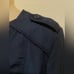 Anthropologie Hei Hei Navy Silky Anorak Utility Button Zip Belted Jacket Small
