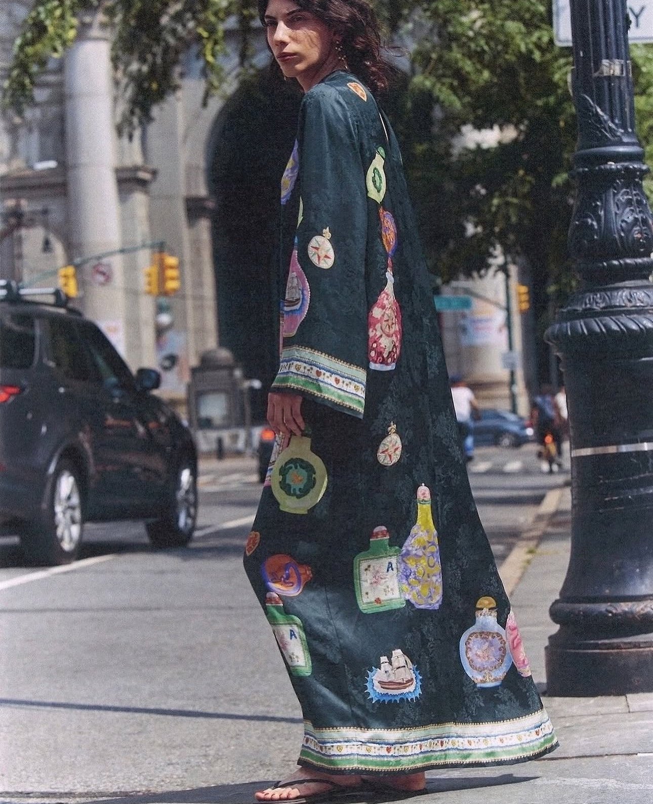 NWOT Alemais ROYAL MIDI DRESS