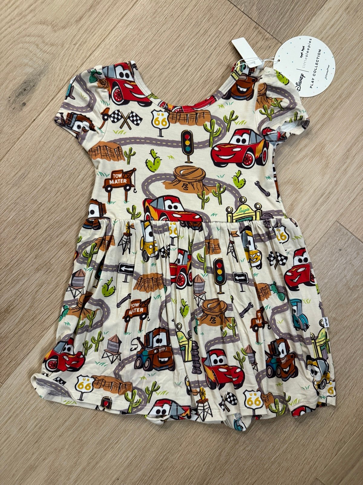 Little Sleepies Cars Twirl Dress
