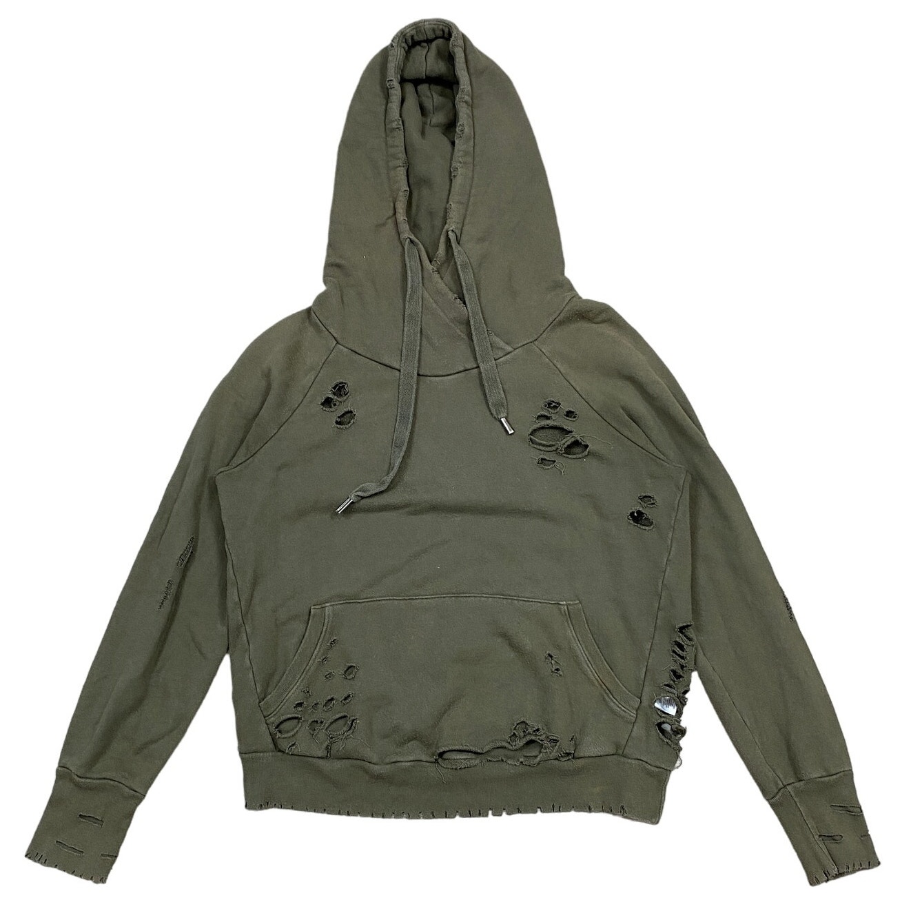 NSF Lisse Distressed Hoodie Women's M Grunge Punk