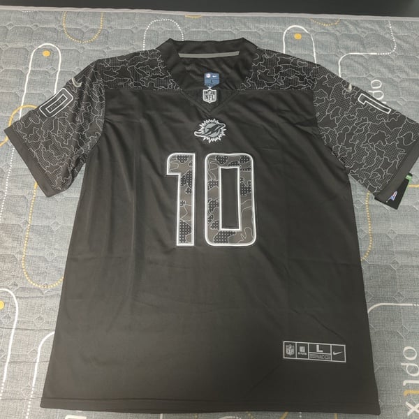 NFL Tyreek Hill Football Black Jersey