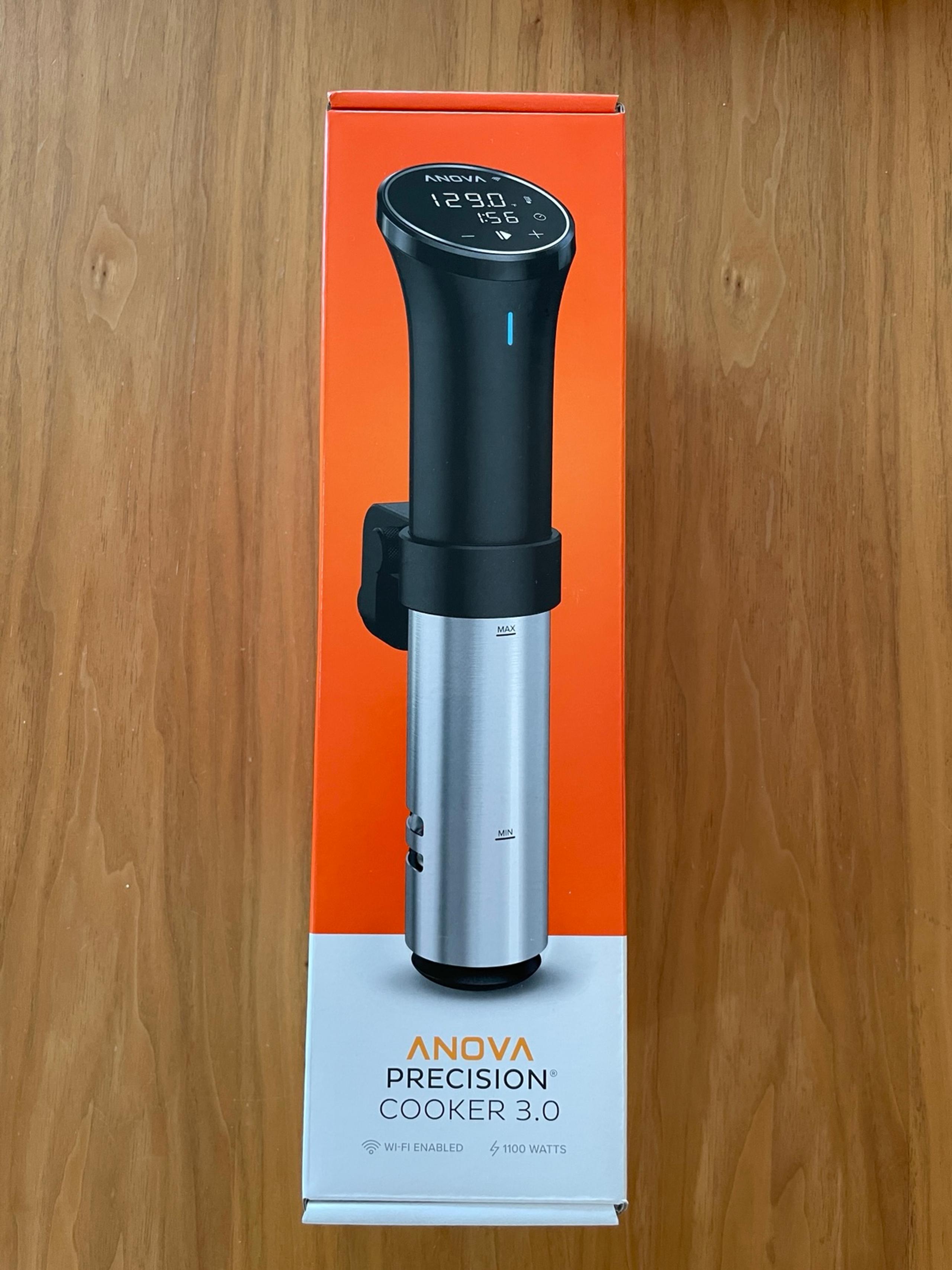 Anova | Culinary Sous Vide Precision Cooker 3.0 (WiFi), 1100 Watts