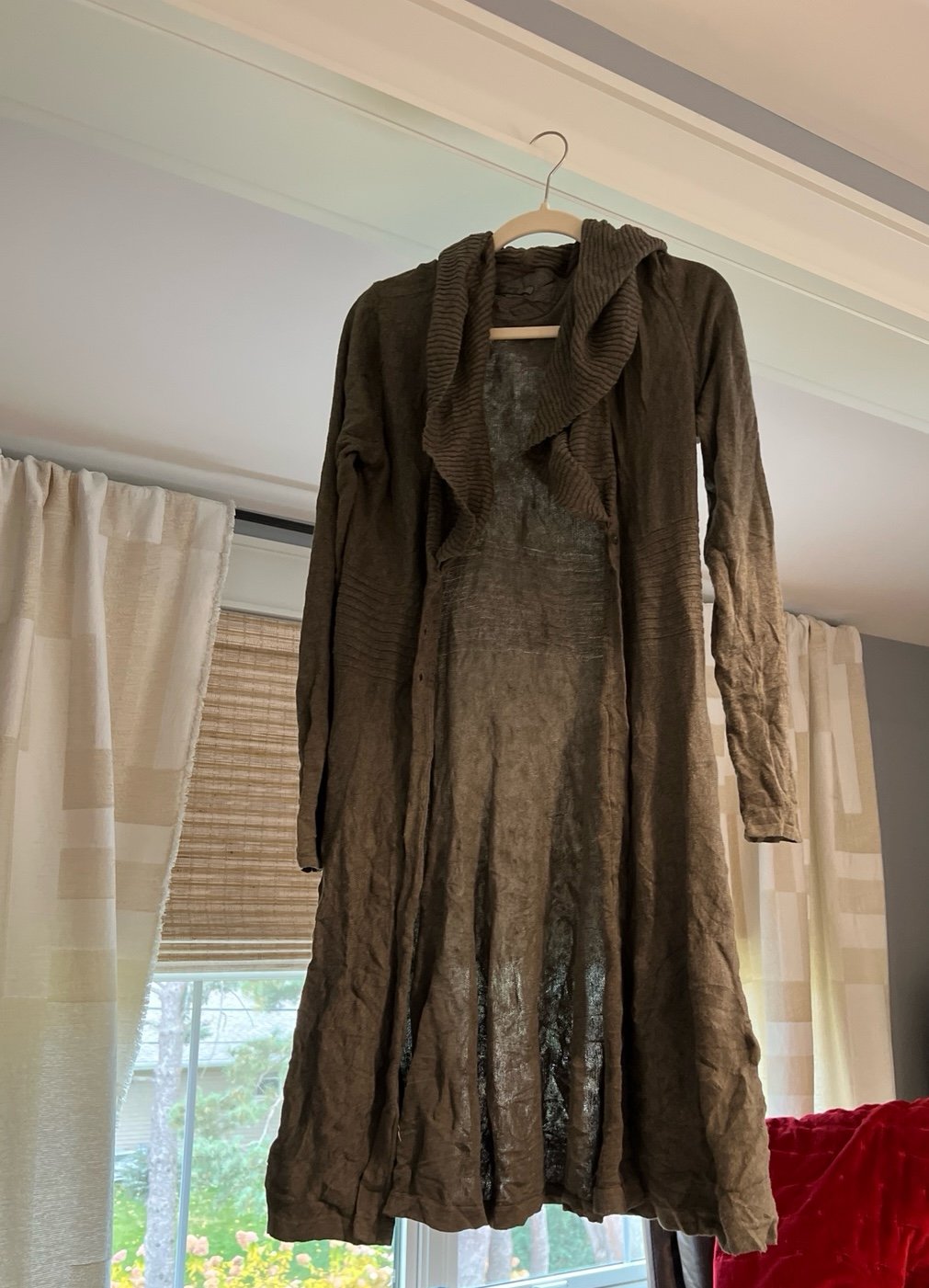 Nile cardigan sweater - lightweight - small