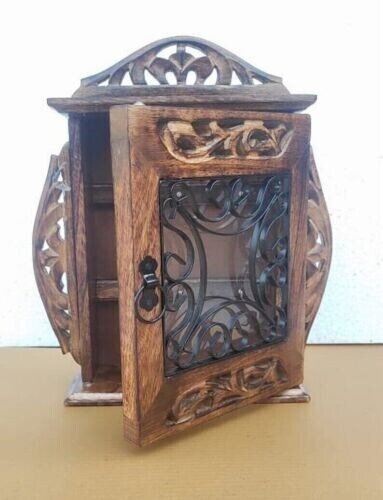 Designer 6 Hooks Cute and Rustic Decorative Cabinet Premium cabinet Key Holder