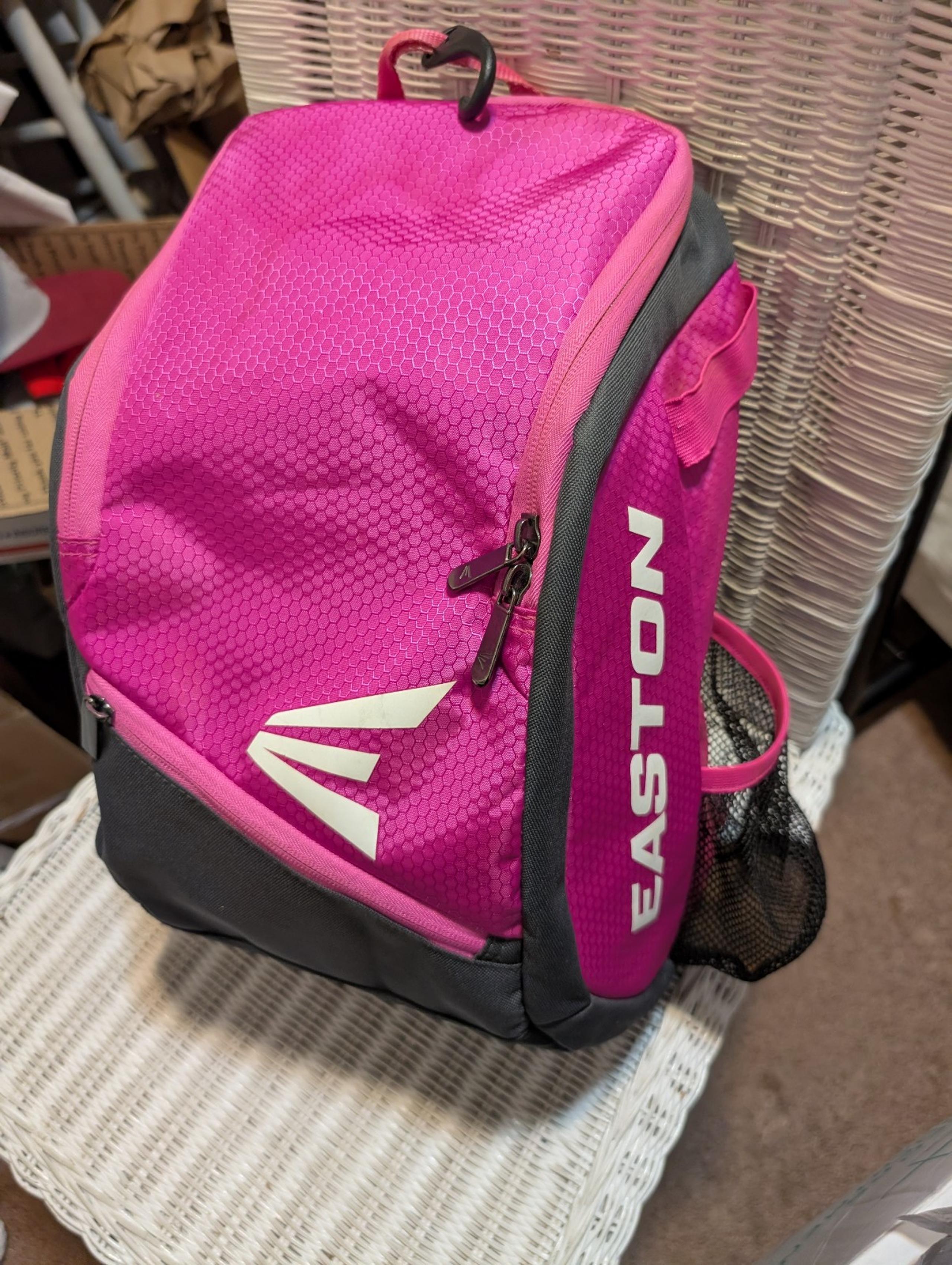 Easton Game Ready Baseball Softball Backpack Equipment Bag Color PINK