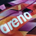 Swimming trunks for men, box type, practice use, arena, L size.