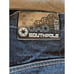 Vintage Y2K Southpole Baggy Embroidered BlackDenim Jeans Size 38x32