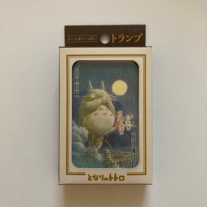 My Neighbor Totoro & Spirited Away Japajese Ghibli Playing Card Game Lot