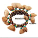 Solid wood tropical shell bells African drummer bells children's dance bells-JHG