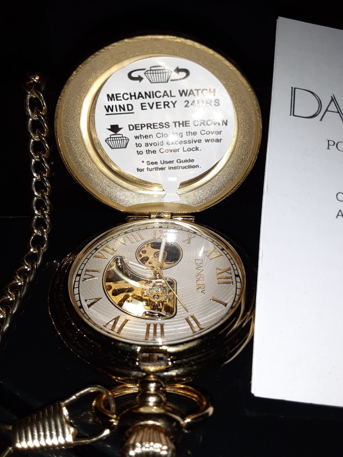 Danbury pocket watch hot sale