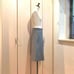 Drawer Cotton Inverted Pleated Skirt 38