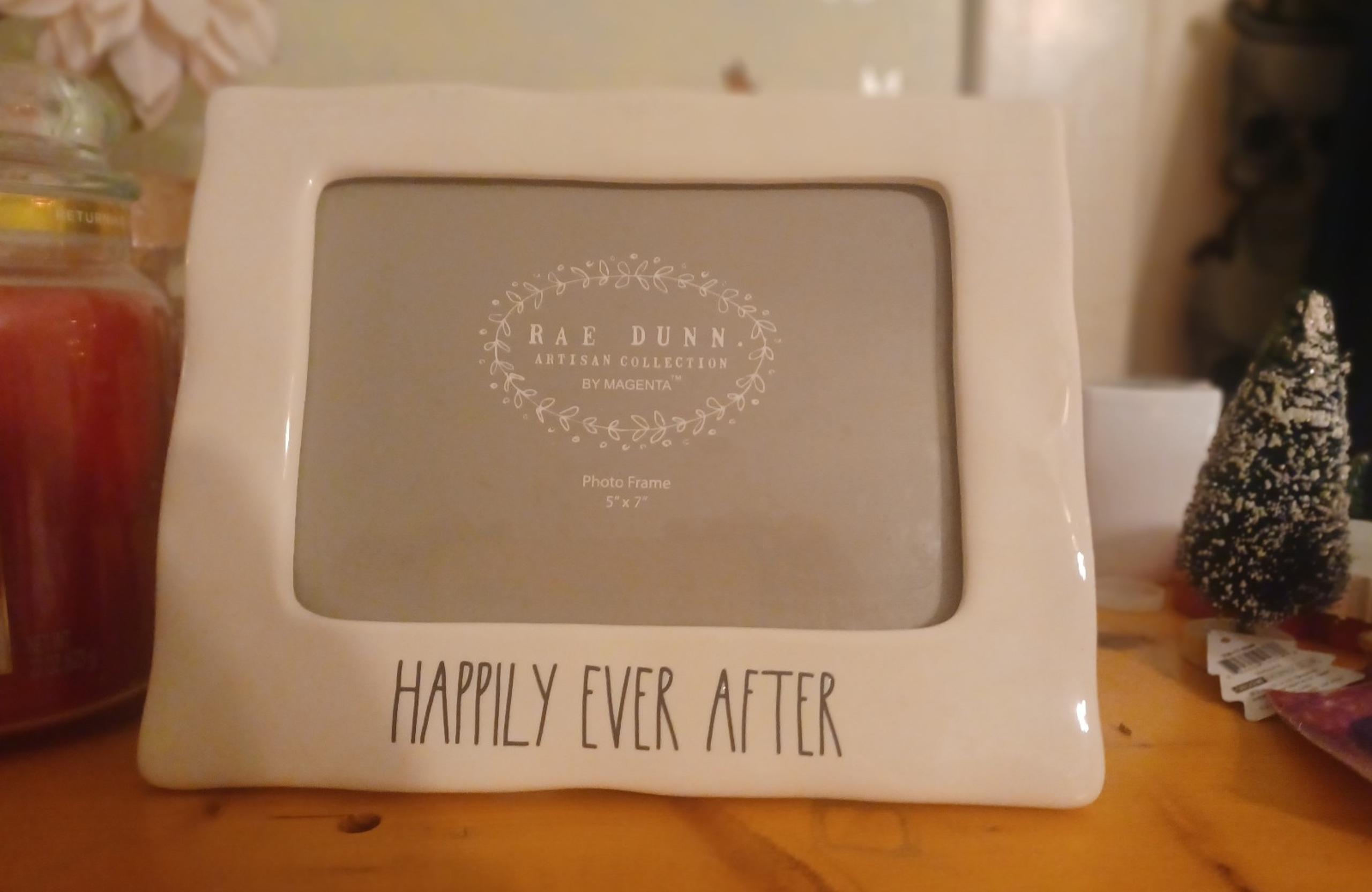Happily Ever After Rae Dunn 5x7" Picture Frame