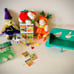 *SOLD* Muffy Vanderbear Salad Ballad Waltz of the Vegetables Hoppy Garden Bench