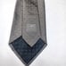 Hermes Silk Jacquard Geometric Pattern Necktie