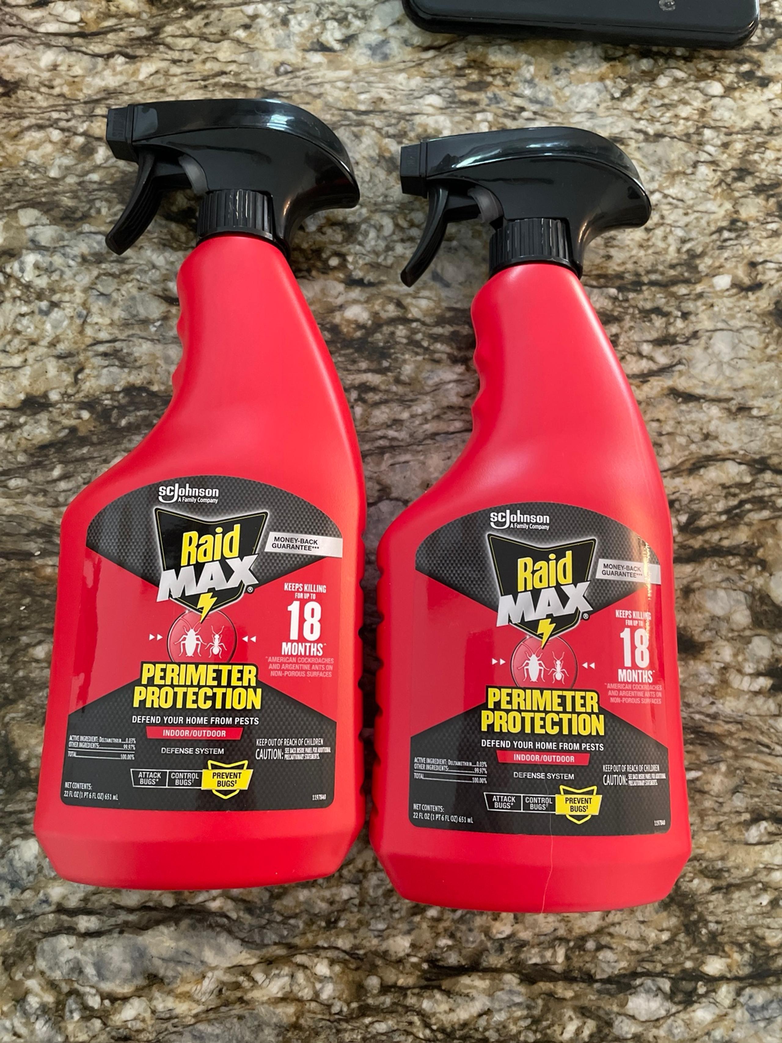 Raid Kitchen Defense Ant and Roach Killer Spray 22 oz X2