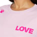 NWT Wildfox Crewneck Dogs Love Me Sweatshirt Pink Size M