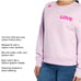 NWT Wildfox Crewneck Dogs Love Me Sweatshirt Pink Size M