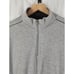 ROBERT GRAHAM MEN'S BRECKEN LIGHT GRAY 1/4 ZIP PULLOVER SWEATER SIZE XL