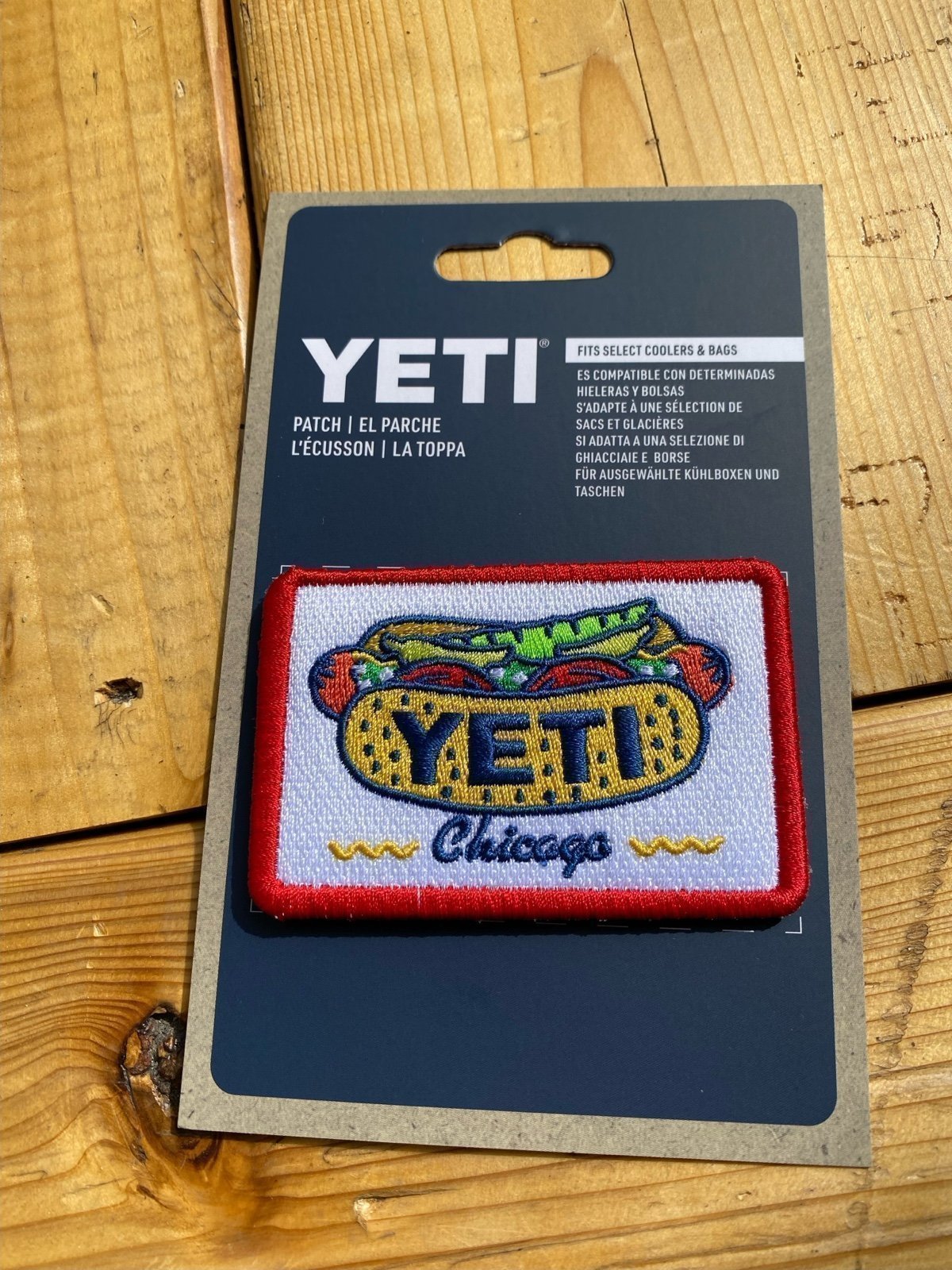 YetiEXCLUSIVE chicago hotdog patch