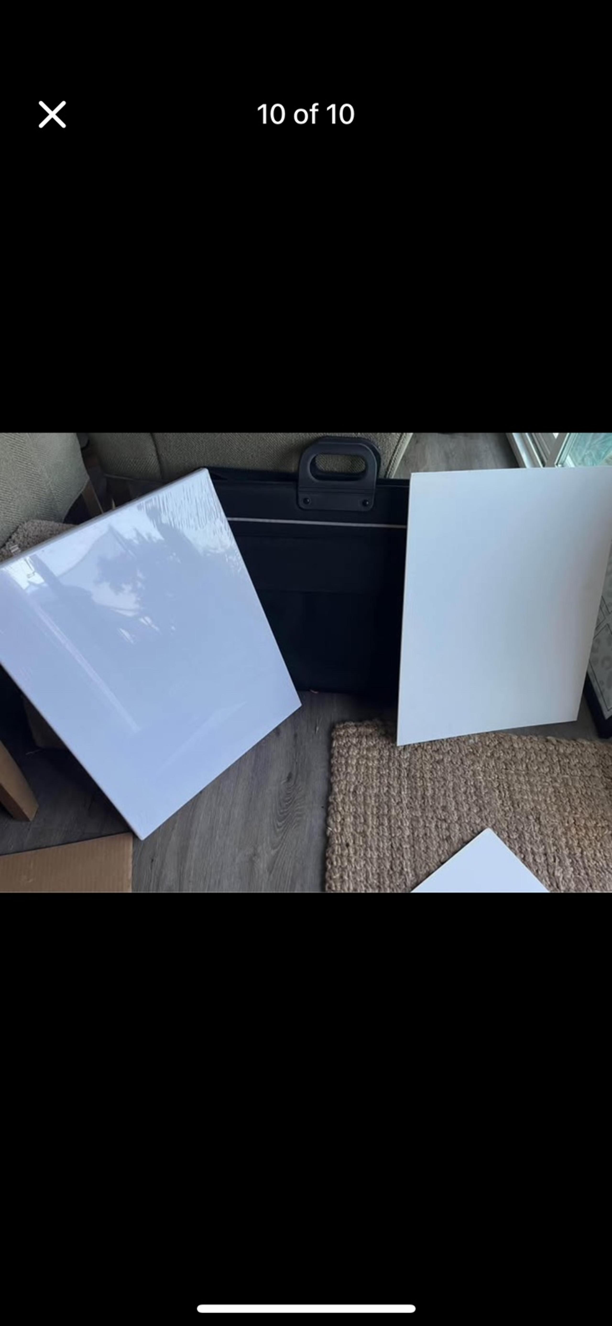 Art portfolio carrying case