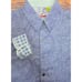 Robert Graham Mens Classic Fit Purple Paisley Button-Up Shirt Large Linen-Cotton