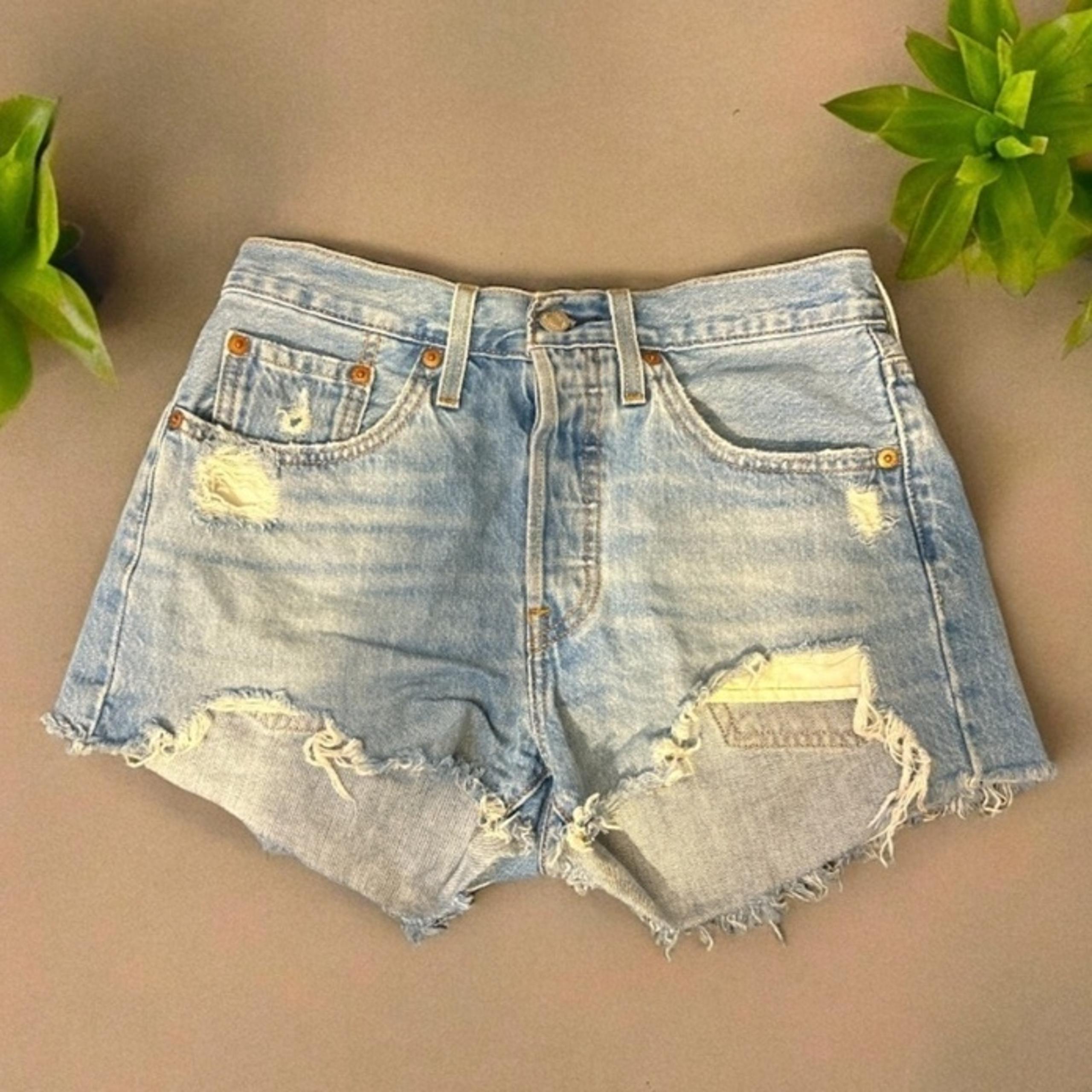 Levi Strauss & Co. Distressed Jean shorts