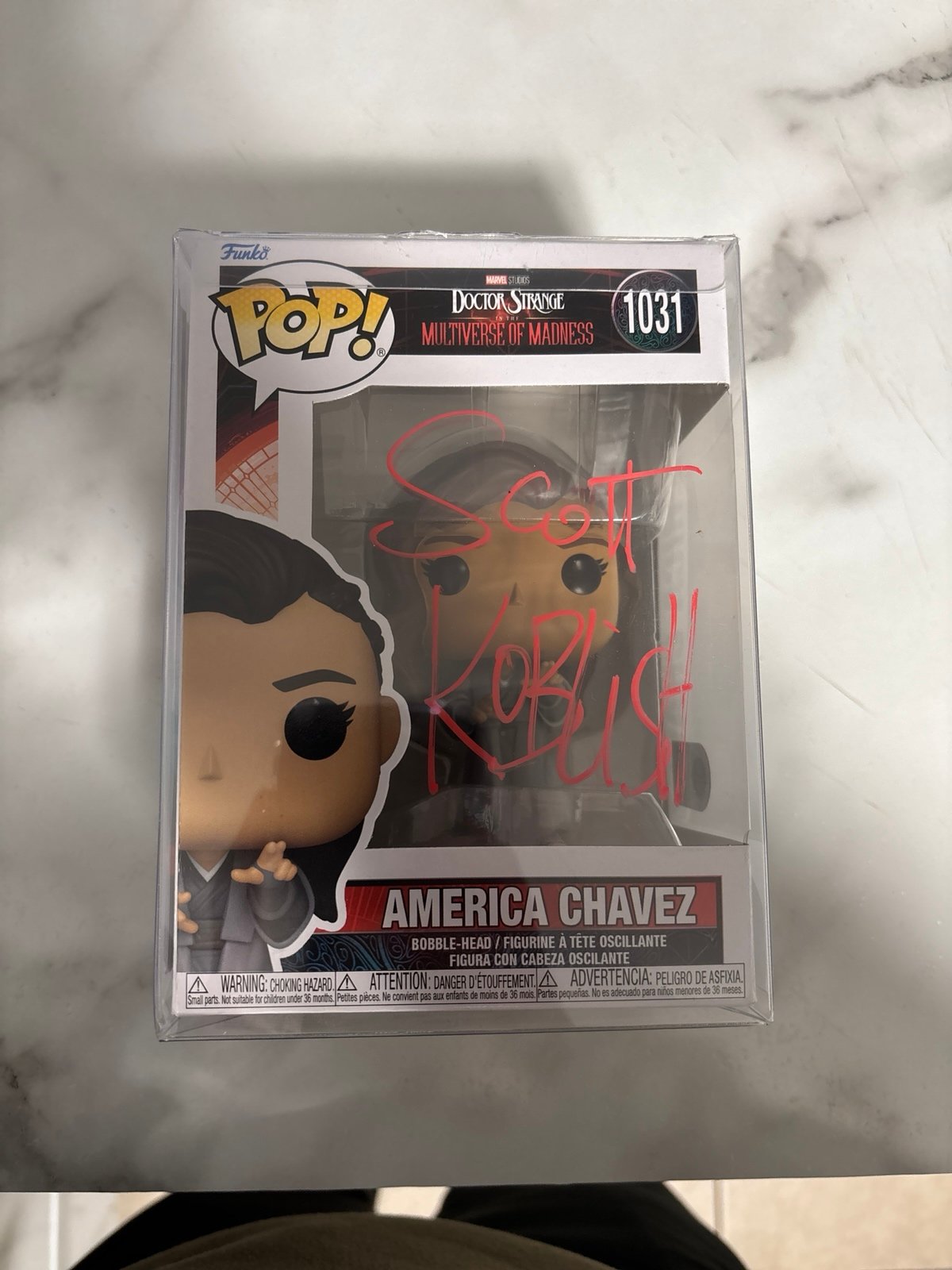Scott Koblish Signed Funko Pop with COA