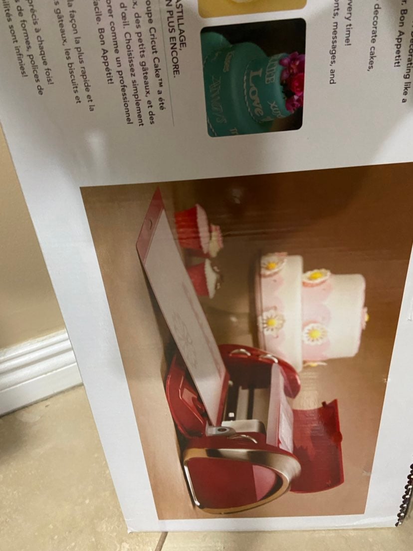 Cricut cake machine