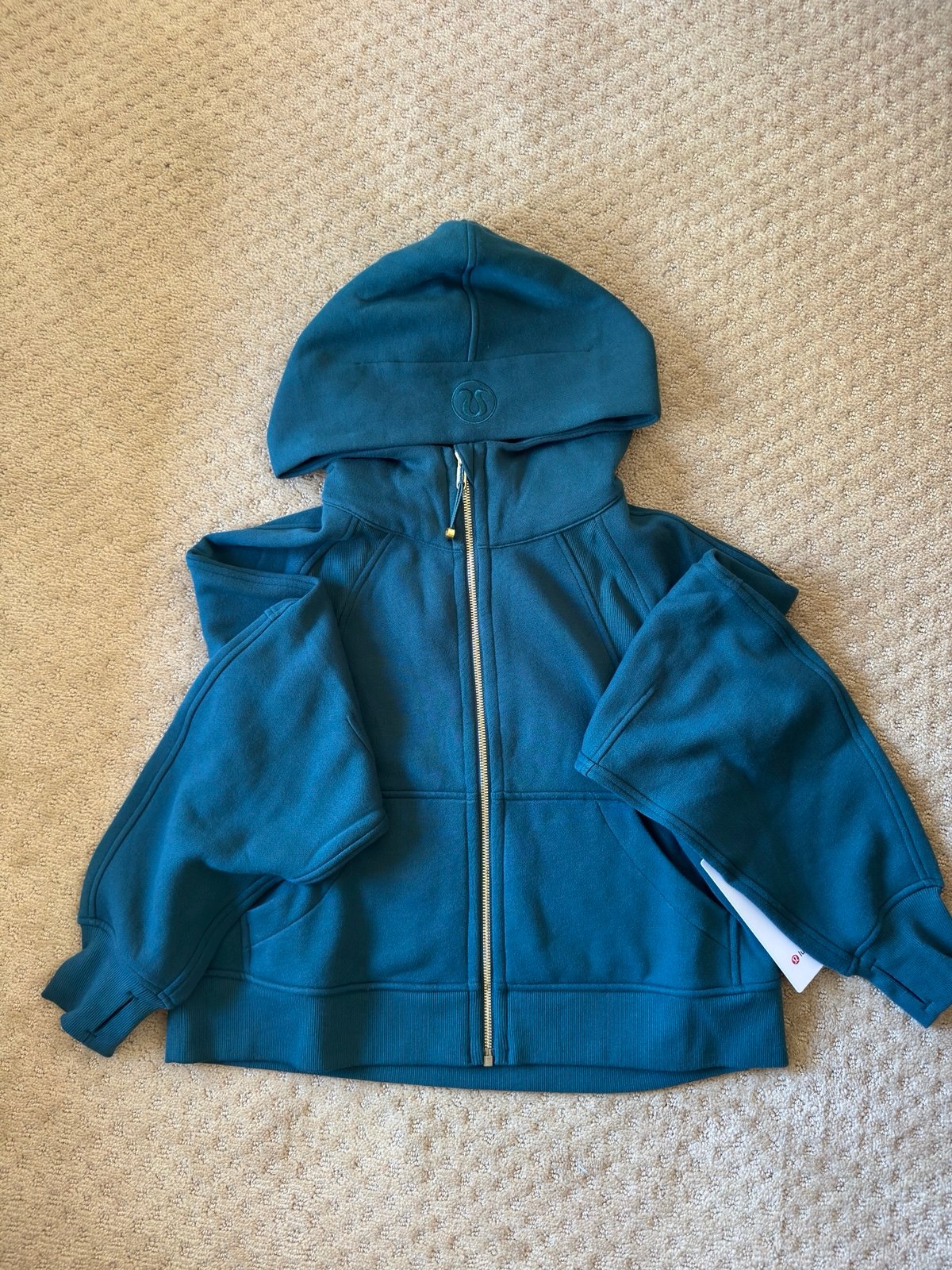 Lululemon scuba oversized full zip hoodie XS/S