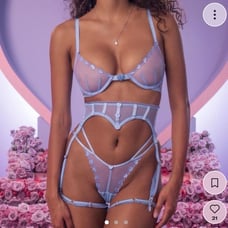 VOIGHT PERIWINKLE MARILYN SET