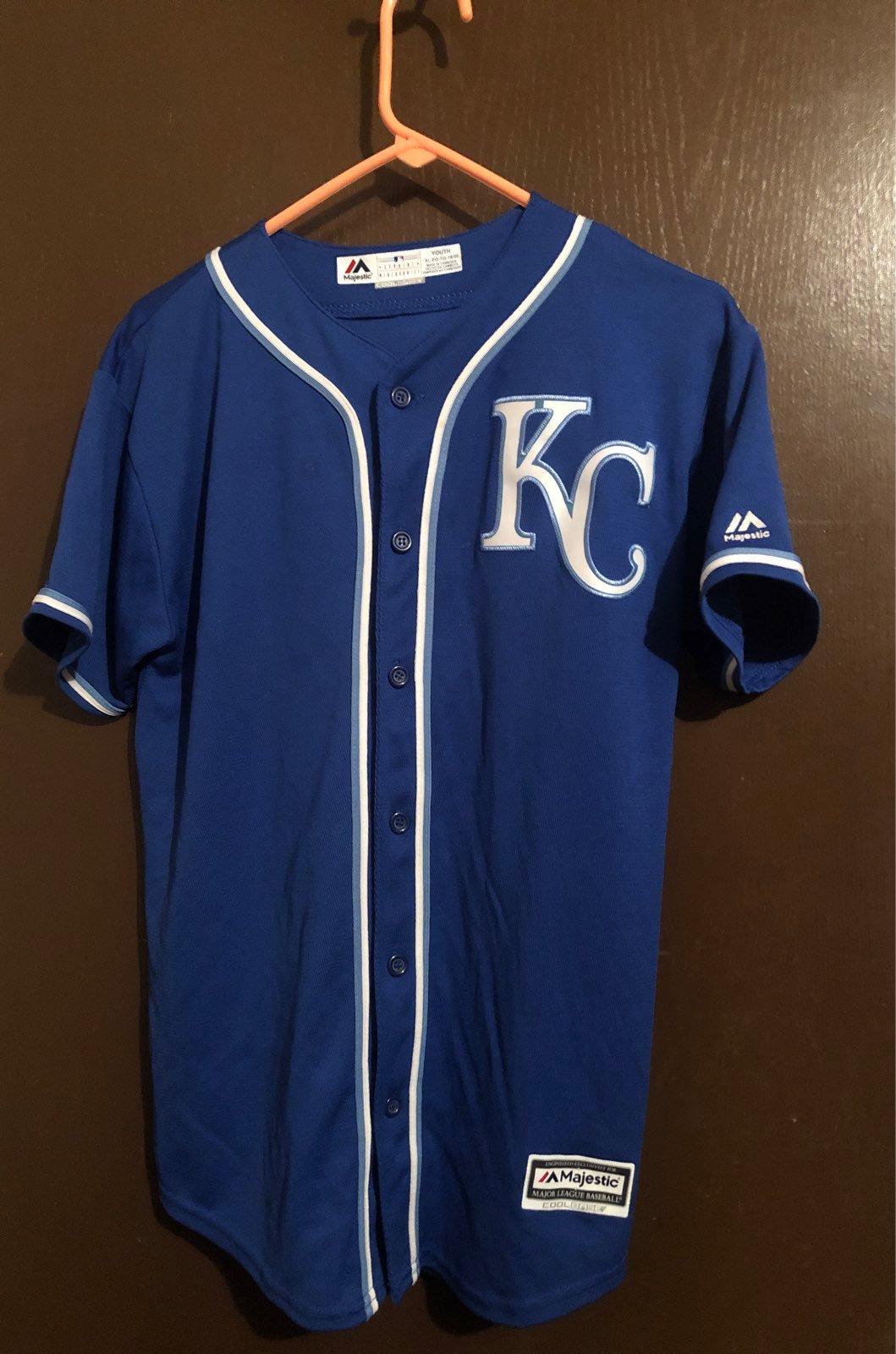 MLBMajesticYouthXLKansasCity#8MoustakasJ