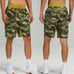 Lululemon T.H.E. Mens Short 7 Linerless Size M High Dive Auric Gold Multi