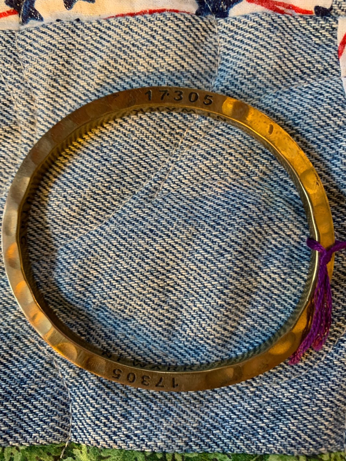 Caliber Brass Bracelet