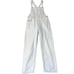 Free People We The Free Ziggy Denim White Overalls Women's size Medium