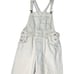 Free People We The Free Ziggy Denim White Overalls Women's size Medium