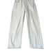 Free People We The Free Ziggy Denim White Overalls Women's size Medium