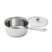 24-Piece Kitchen Cookware Set Pots & Pans Set Non Stick Stainless Steel Home NEW