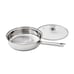 24-Piece Kitchen Cookware Set Pots & Pans Set Non Stick Stainless Steel Home NEW