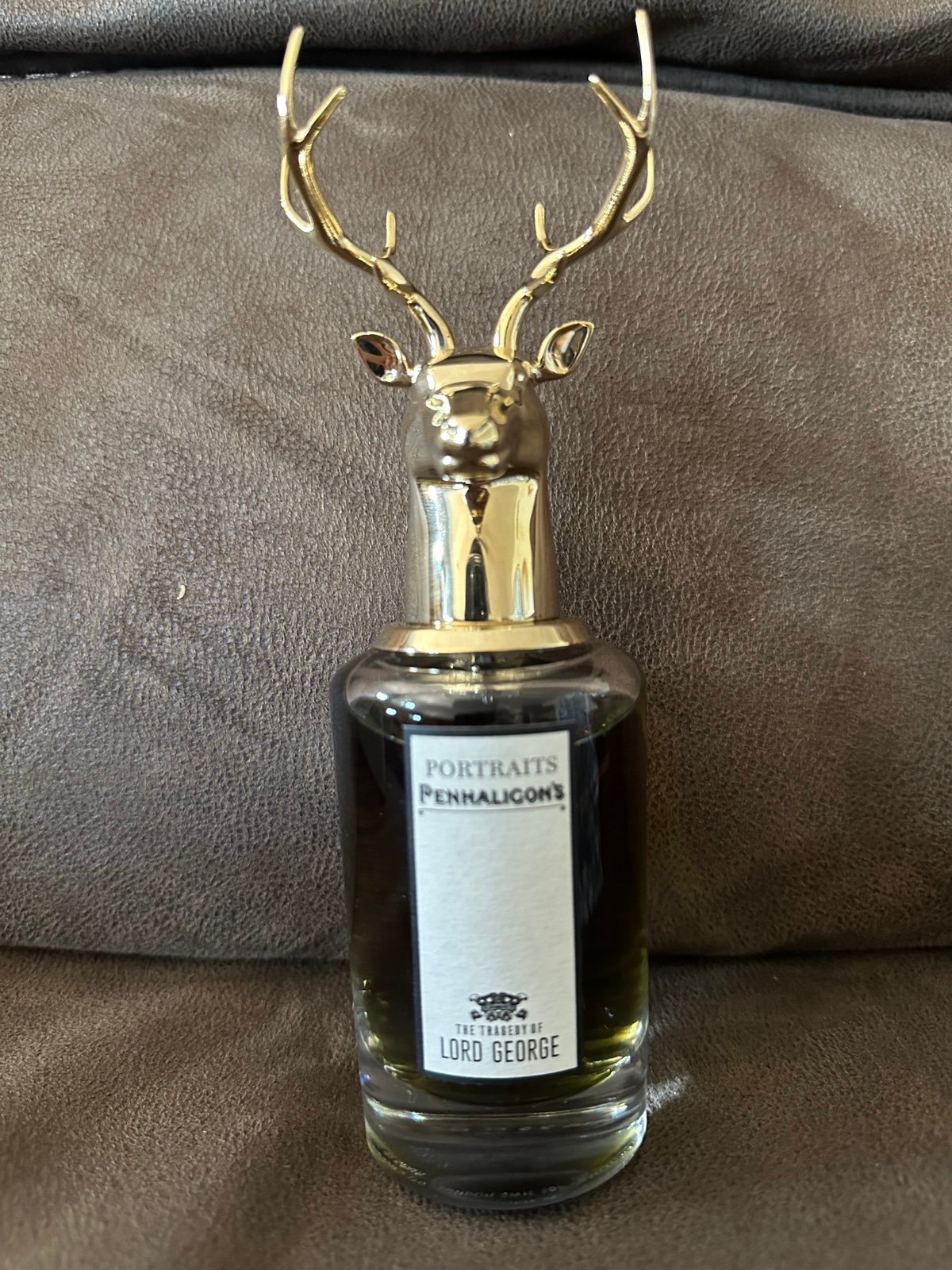 The tragedy of Lord George cologne