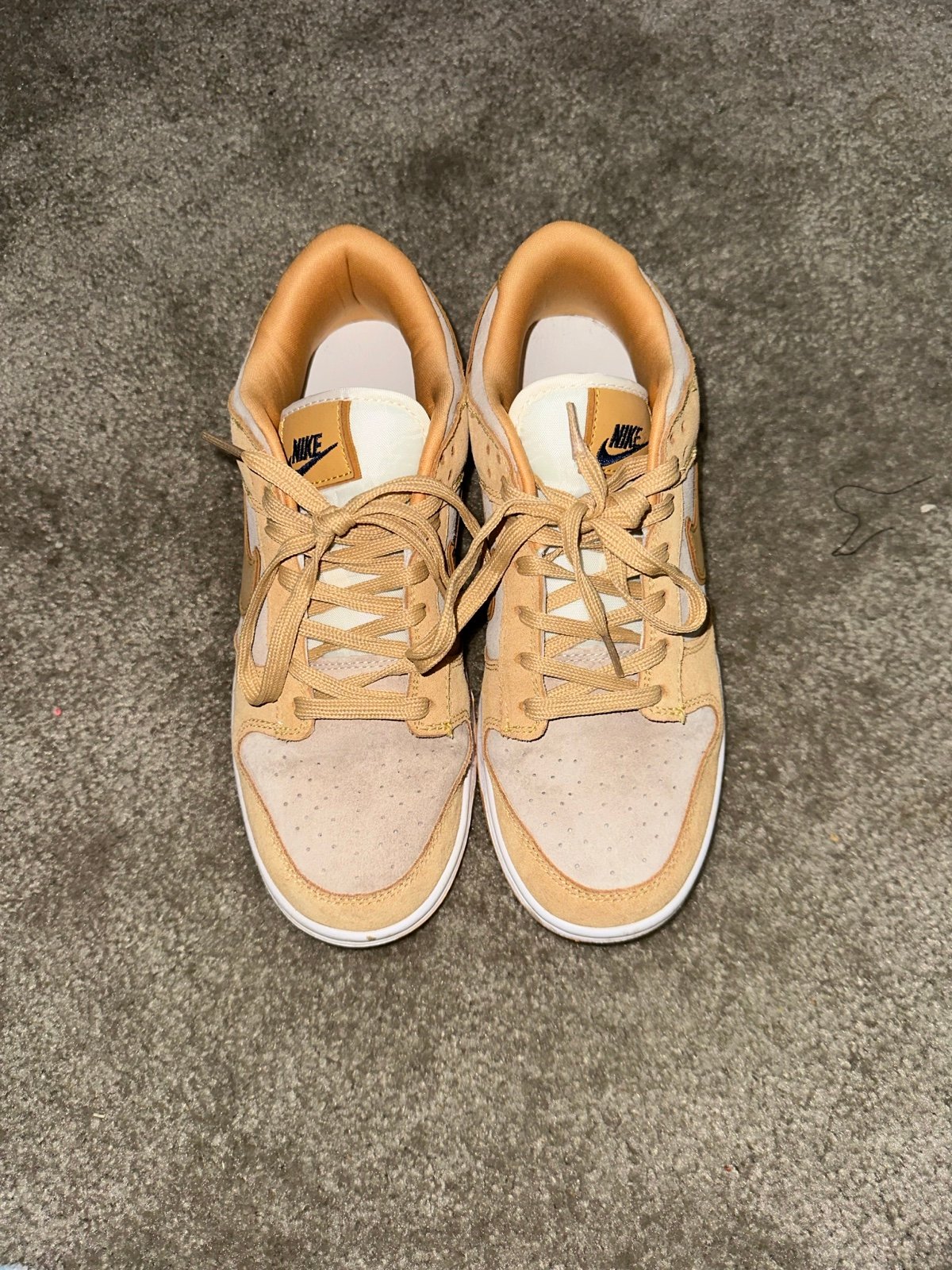 Brand New Nike Gold Dunks