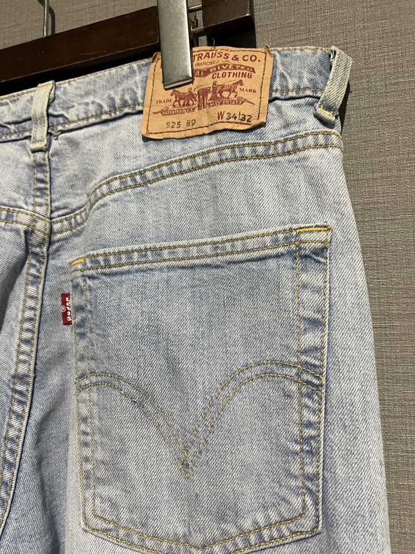 Levi's 525 Bootcut Denim, made in Malta.