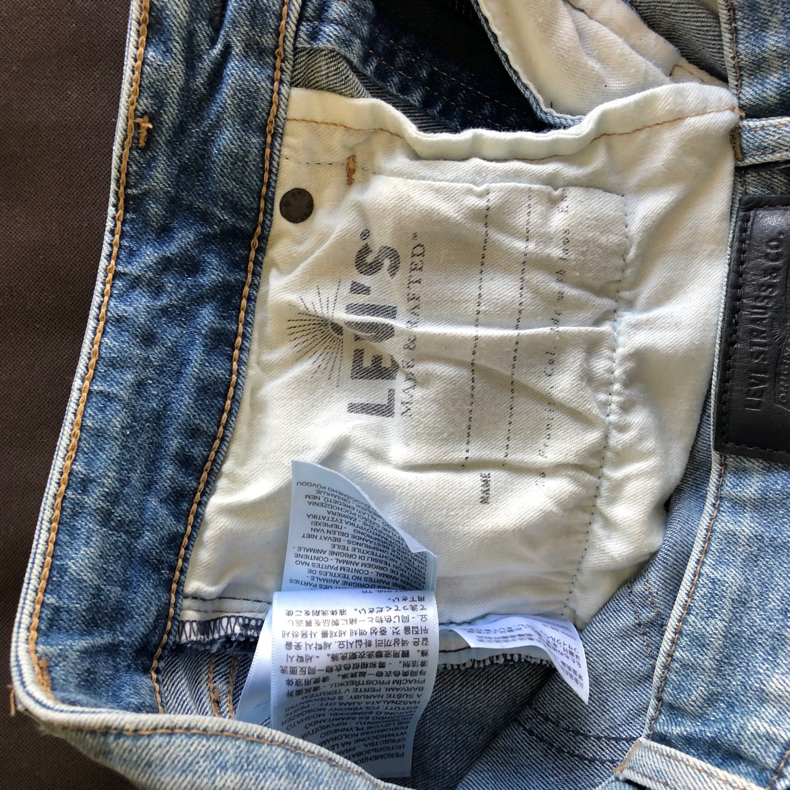 Levi’s Made & Crafted 711 Skinny Jeans high quality