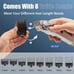 Ukeety Hair Clippers for Men Professional Hair Cutting Kit Cordless Close