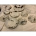 28 pc Fukagawa Arita Japan Hand Painted Plates Bowls 4 places Serving 903