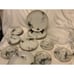 28 pc Fukagawa Arita Japan Hand Painted Plates Bowls 4 places Serving 903