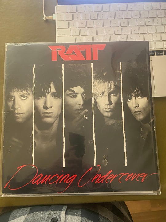 Ratt *Dancing Undercover *LP record *VG+ *1986 *Atlantic *81683-1 *HARD ROCK
