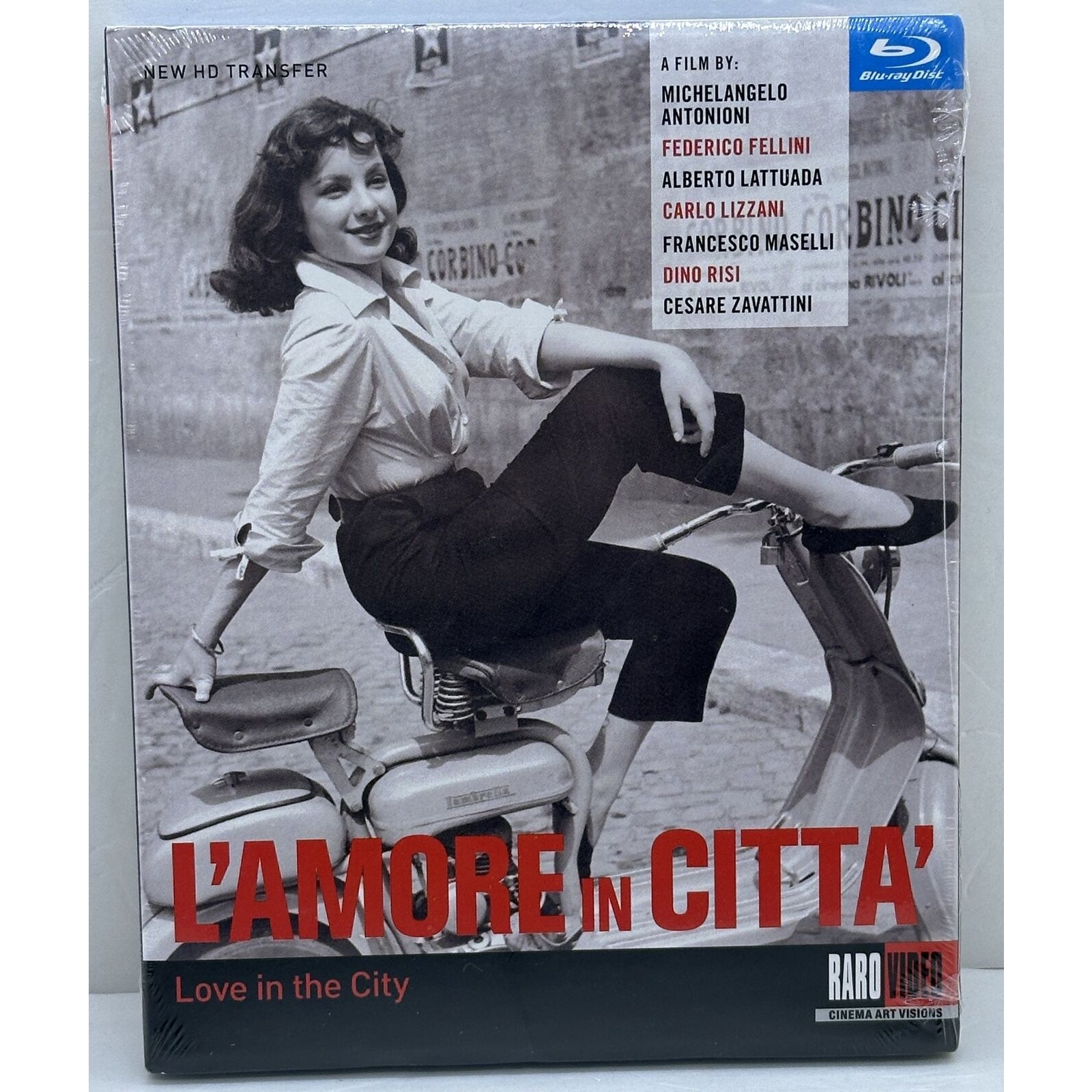 Love in the City (L'amore in Citta) (Blu-ray, 1953) With Slip Cover New Sealed